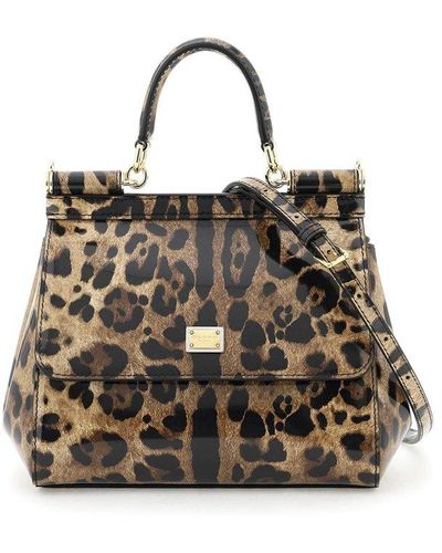 Leopard Hair on Hide 'Jordan' Crossbody with Genuine LV Patch by