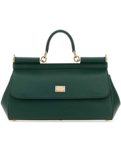Dolce & Gabbana Sicily Crossbody Bag - Green
