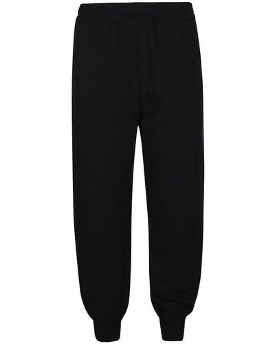 Alexander McQueen Graffiti Printed Jogger Trousers - Black