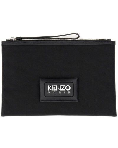 KENZO Clutch Large - Black