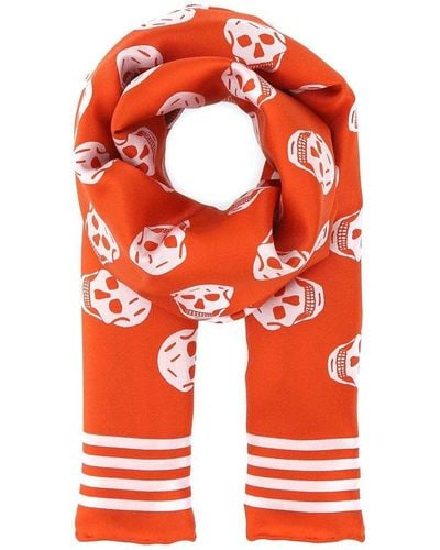 Alexander McQueen Scarves And Foulards - Red