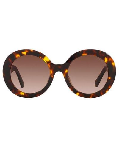 Miu Miu Round-frame Sunglasses - Multicolour
