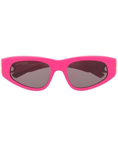 Balenciaga Dynasty D-frame Sunglasses - Pink