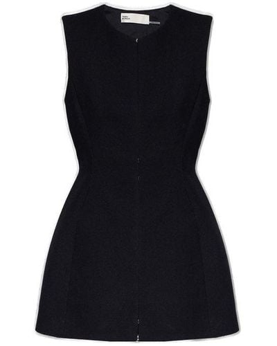 Tory Burch Wool Sleeveless Dress - Black