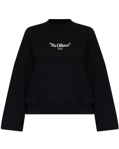 Off-White c/o Virgil Abloh Sweatshirt With Logo - Black