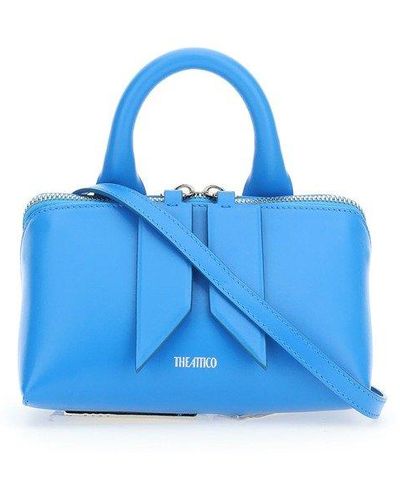 The Attico Friday Mini Tote Bag - Blue