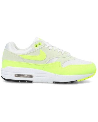 Nike Air Max 1 Lace-up Trainers - Green