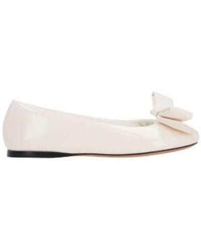 Loewe Puffy Ballerina Flat Shoes - White