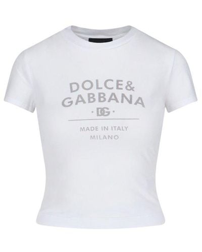 Dolce & Gabbana Logo T-shirt - White