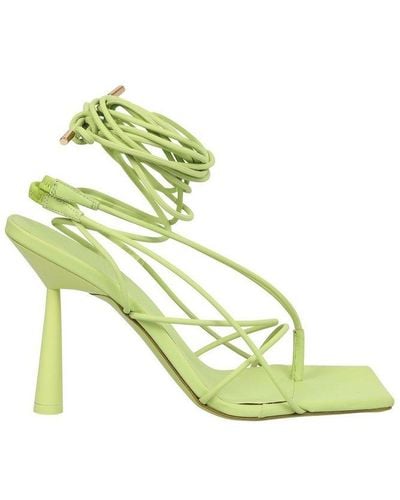 Gia Borghini Rosie 6 Strappy Sandals - Green