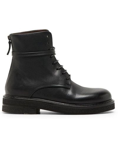 Marsèll Parrucca Combat Boots - Black