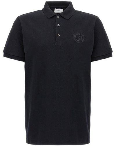 Bally Embroidery Shirt Polo Black