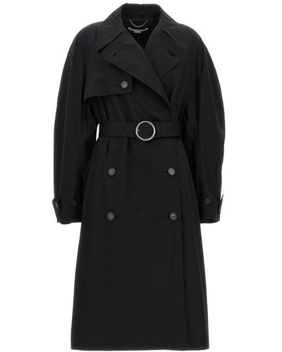 Stella McCartney Iconic Coats, Trench Coats - Black