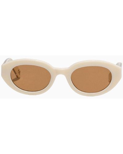 Retrosuperfuture Babilonia Oval-framed Sunglasses - White
