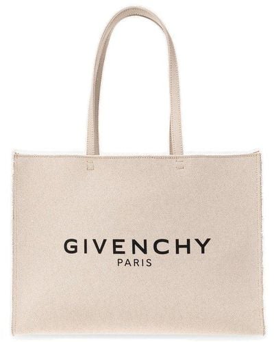 Givenchy 'g-tote Large' Shopper Bag - Natural