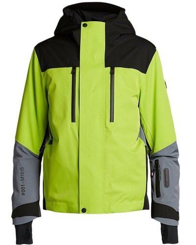 3 MONCLER GRENOBLE Cerniat Ski Jacket - Green