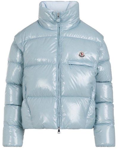 Moncler Almo Down Jacket Wintercoat - Blue