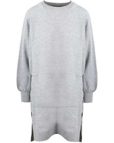 Alberta Ferretti Oversized Sweater - Grey