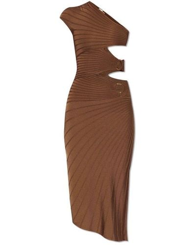 Cult Gaia 'lurenz' Dress With Cut-outs, - Brown