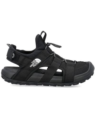 The North Face Explore Camp Round-toe Cut-out Sandals - Black