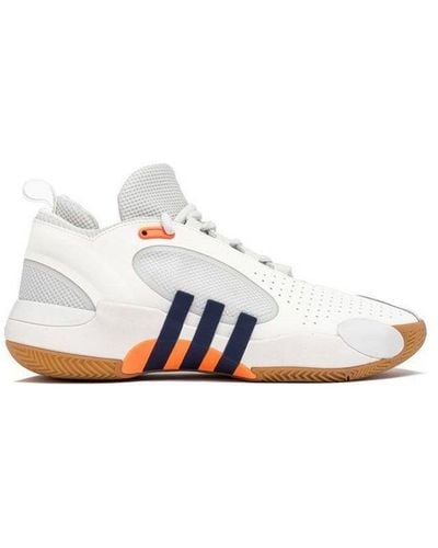 adidas Originals D.o.n. Issue 5 Basketball Mesh Trainers - White