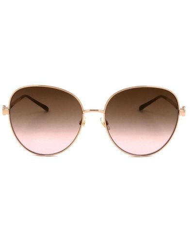 Elie Saab Round Frame Sunglasses - Multicolour