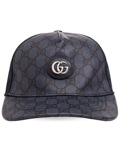 Gucci Baseball Cap, - Blue