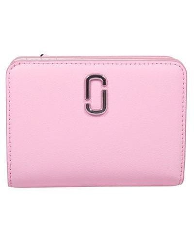 Marc Jacobs The J Marc Mini Compact Wallet - Pink