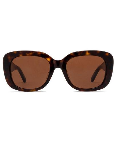 Balenciaga Bb0295Sk Sunglasses - Brown