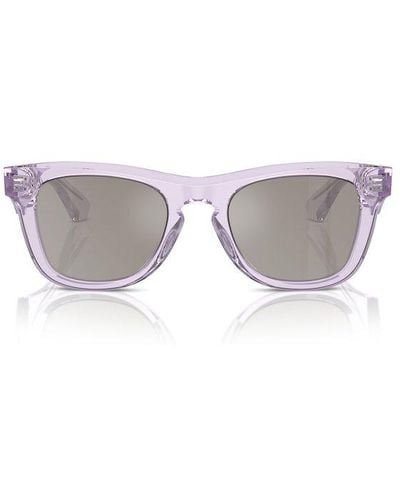 Burberry Square Frame Sunglasses - White