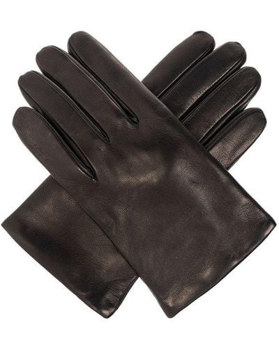 Dolce & Gabbana Full Finger Gloves - Brown