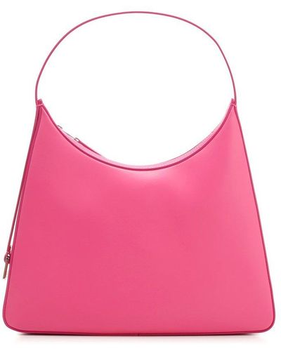 Ambush Pink Leather Hobo Shoulder Bag