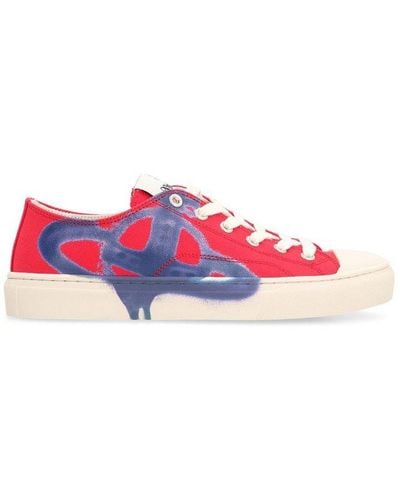 Vivienne Westwood Plimsoll Low-top Sneakers - Red