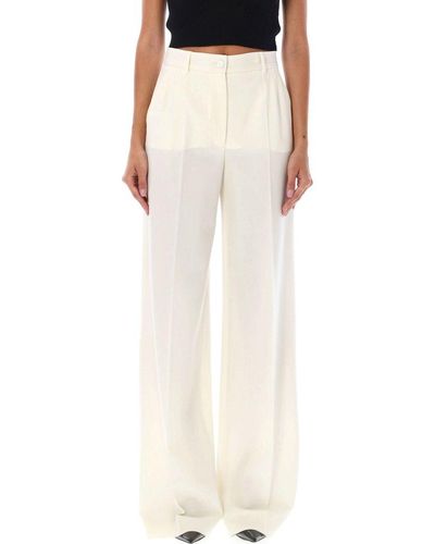 Dolce & Gabbana Formal Trousers - White