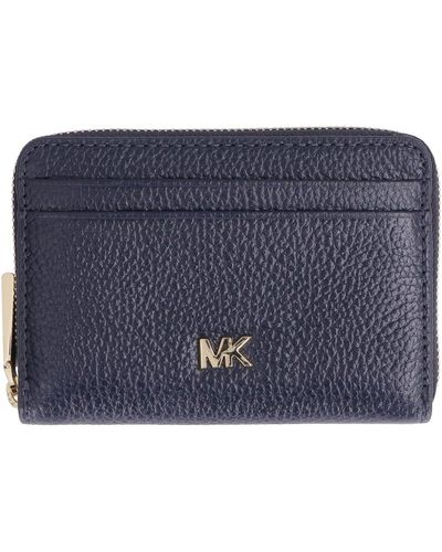 MICHAEL Michael Kors Logo Plaque Small Wallet - Blue