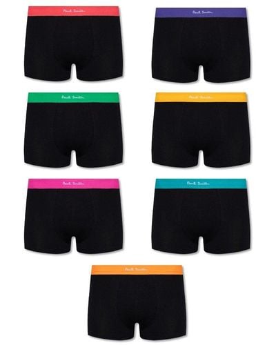 Paul Smith Boxers Seven-Pack - Black