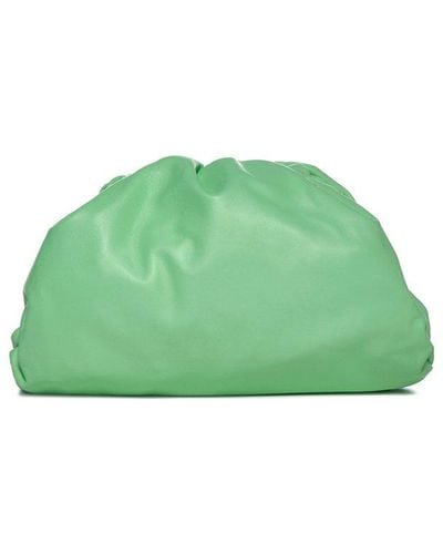 Bottega Veneta Teen Pouch Leather Bag - Green