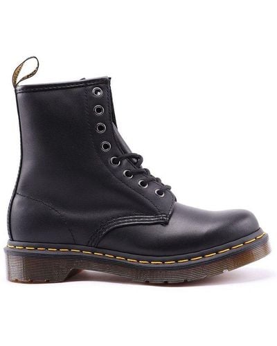 Dr. Martens 1460 Round Toe Lace-up Boots - Black