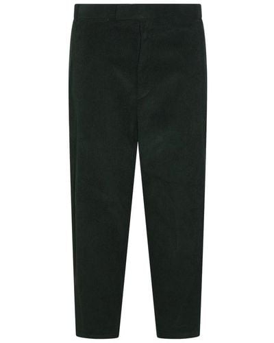 Thom Browne Corduroy Straight-leg Trousers - Grey