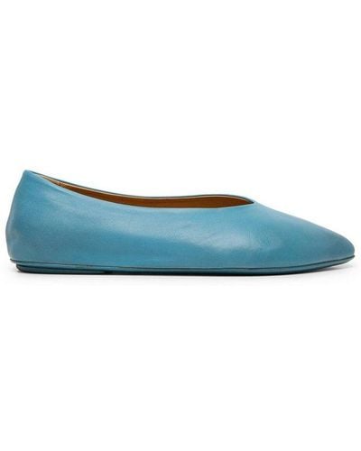 Marsèll Pointed-toe Flat Shoes - Blue