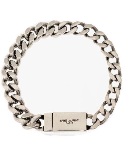 Saint Laurent Brass Bracelet - Metallic