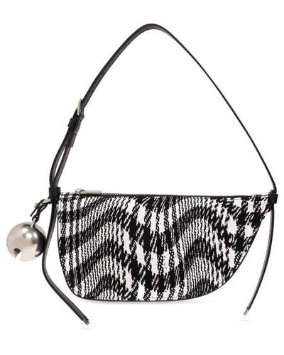 Burberry 'mini Shield Sling' Shoulder Bag, - White
