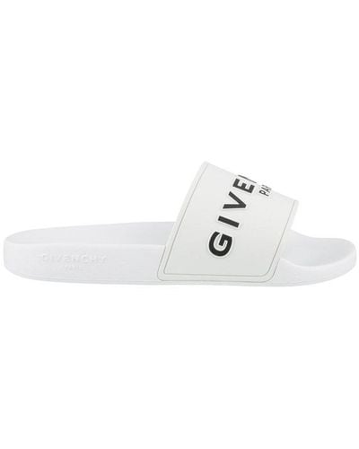 Givenchy Signature Flat Sandals - White