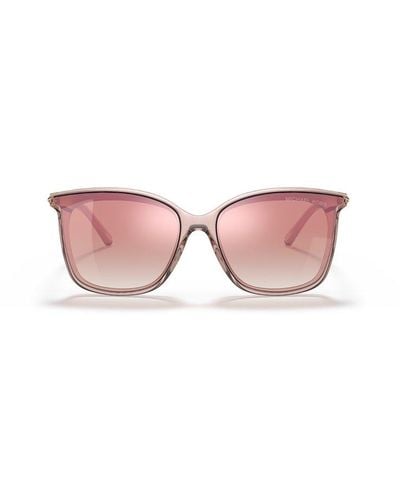 Michael Kors Zermatt Square Frame Sunglasses - Pink