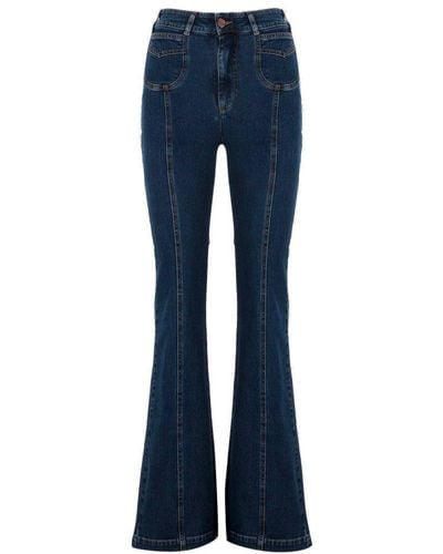 See By Chloé Emily High-rise Flared Jeans - Blue