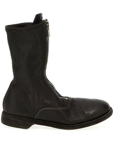 Guidi '310' Ankle Boots - Black