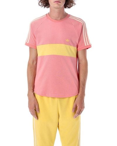 Adidas by Wales Bonner Crewneck Short-sleeved T-shirt - Pink