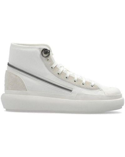 Y-3 Ajatu Court High High Top Sneakers - White