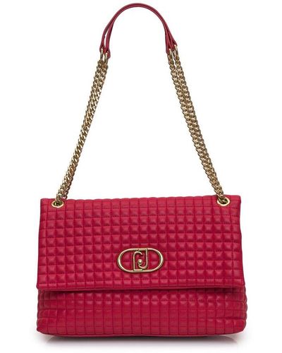 Liu Jo Chain-linked Shoulder Bag - Red