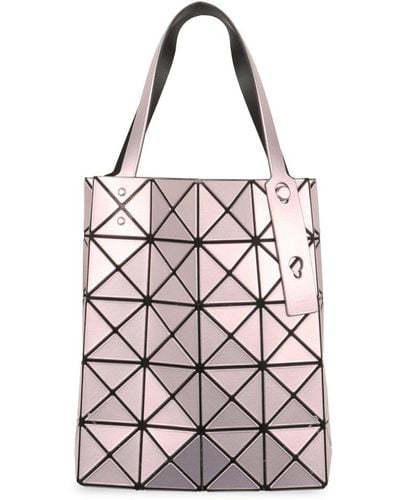 Bao Bao Issey Miyake Lucent Boxy Matte Top Handle Bag - Pink